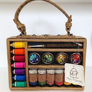 Mary Frances Art and Soul Handbag, Novelty Clutch